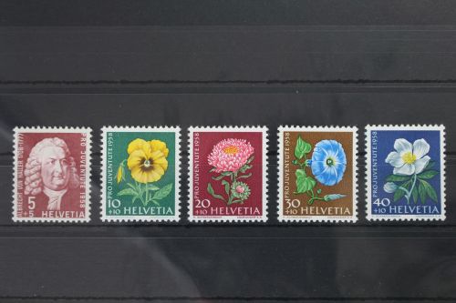 Schweiz 663-667 postfrisch Pro Juventute #WK168