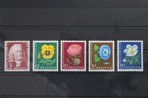 Schweiz 663-667 postfrisch Pro Juventute #WK169