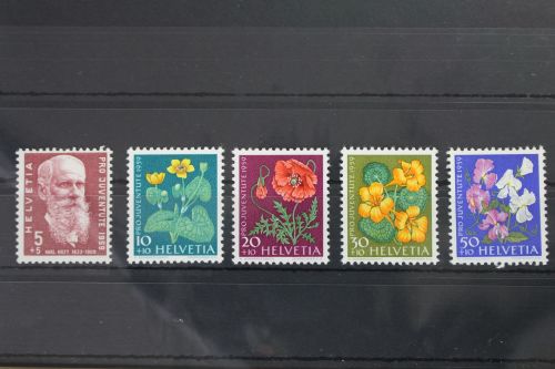Schweiz 687-691 postfrisch Pro Juventute #WK172