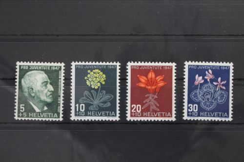 Schweiz 488-491 postfrisch Pro Juventute #WK179
