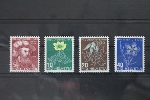 Schweiz 541-544 postfrisch Pro Juventute #WK183