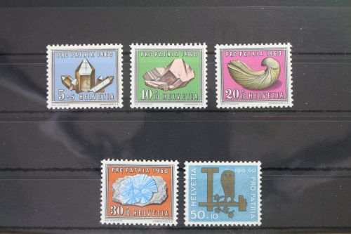 Schweiz 714-718 postfrisch Pro Patria #WK212