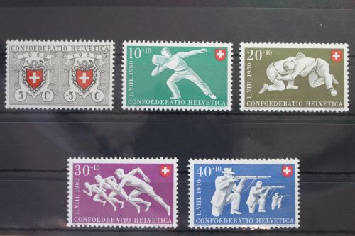 Schweiz 545-549 postfrisch Pro Patria #WK233
