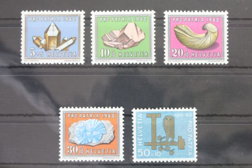 Schweiz 714-718 postfrisch Pro Patria #WK259