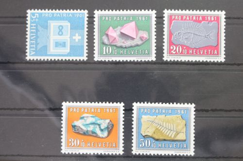 Schweiz 731-735 postfrisch Pro Patria #WK261