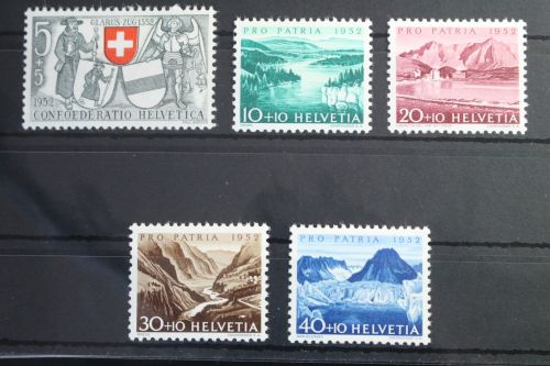 Schweiz 570-574 postfrisch Pro Patria #WK368