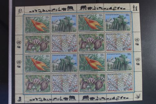 Vereinte Nationen New York 707-710 postfrisch als Kleinbogen #WI782
