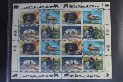 Vereinte Nationen Wien 327-330 postfrisch als Kleinbogen #WI804