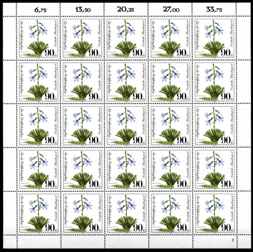 Bund 25er Bogen 1111 postfrisch