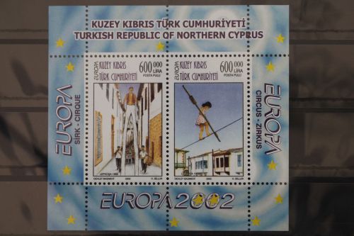 Türkisch-Zypern Block 20 mit 560-561 postfrisch