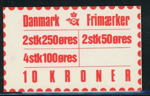 Dänemark Markenheft 30 postfrisch Königshaus #JJ708