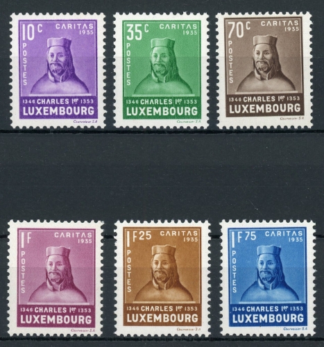 Luxemburg 284-289 postfrisch