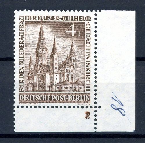 Berlin 106 Eckrand ur postfrisch