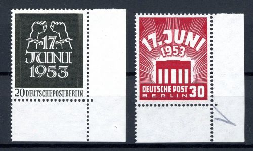 Berlin 110-111 Eckrand ur postfrisch Kalandar-Büge #JO974