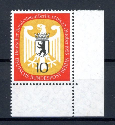 Berlin 129 Eckrand ur postfrisch #JO978