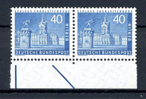 Berlin waag. Paar 149 v postfrisch Steuerstriche unten #JO994