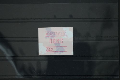 Australien Automatenmarken 18 postfrisch #WH683