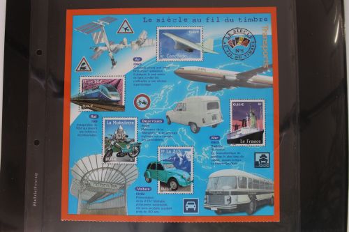 Frankreich 3608-3612 postfrisch als Kleinbogen #WS050