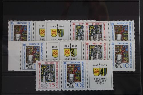 DDR W Zd 138 - W Zd 143 postfrisch