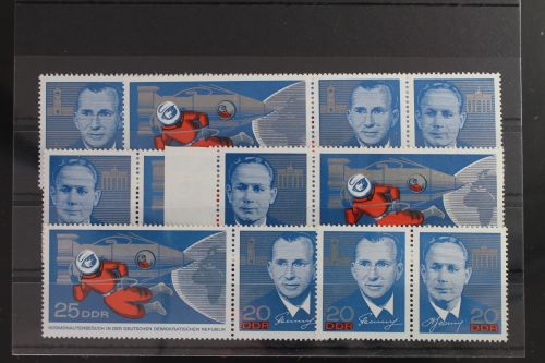 DDR W Zd 156 - W Zd 161 postfrisch Zusammendrucke #WP664