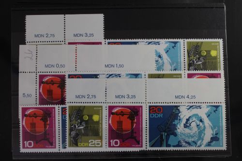 DDR W Zd 186 - W Zd 191 postfrisch Zusammendruck #WP727