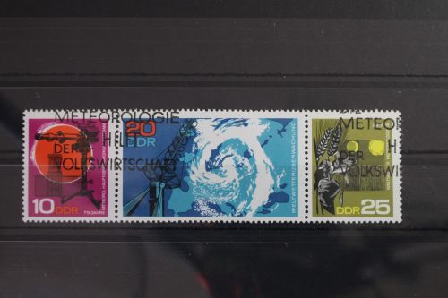 DDR 1343-1345 gestempelt Dreierstreifen #WP745