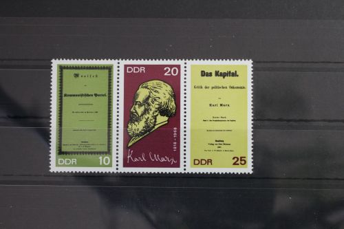 DDR 1365 B - 1367 B postfrisch #WP771