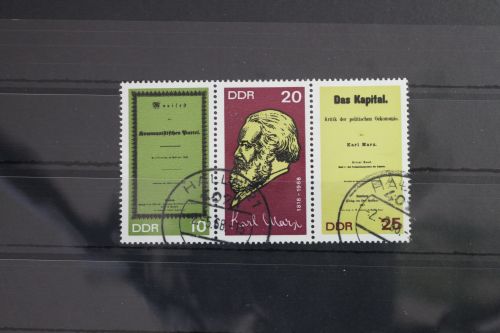 DDR 1365 B - 1367 B gestempelt