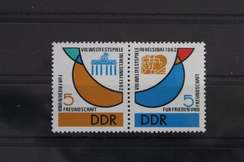 DDR W Zd 38 postfrisch Zusammendruck #WP791