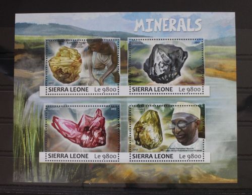 Sierra Leone 8411-8414 postfrisch als Kleinbogen #WH518