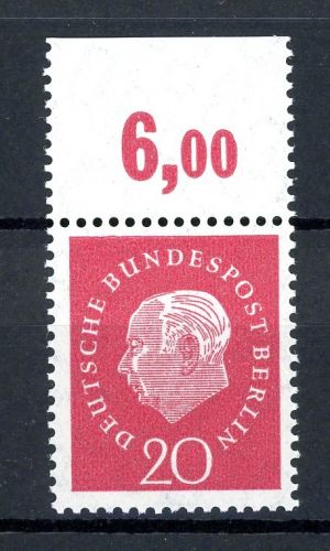 Berlin 184 P OR postfrisch #JP006