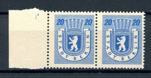 SBZ Berlin Plattenfehler 6 I postfrisch #JP017
