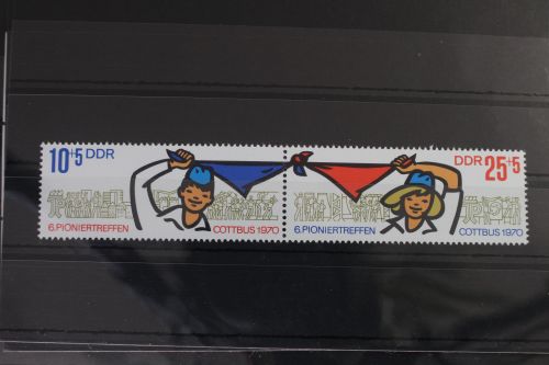 DDR W Zd 233 postfrisch Zusammendruck #WQ039