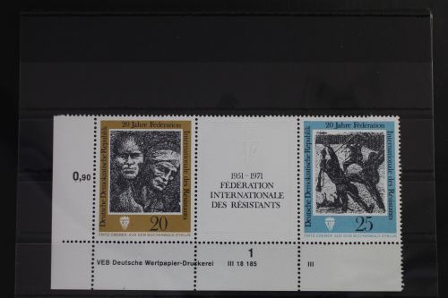 DDR W Zd251 DV postfrisch Zusammendrucke #WQ096