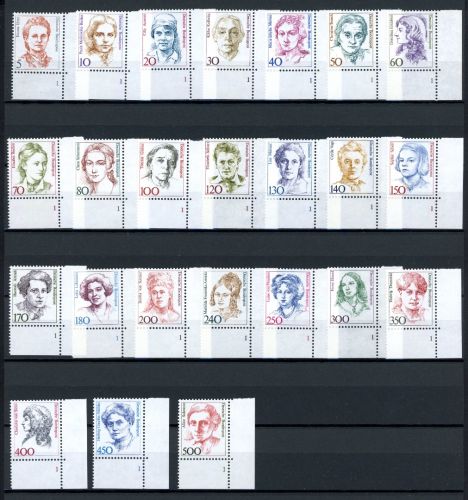 Bund DS Frauen bis 1998 1304 ff postfrisch