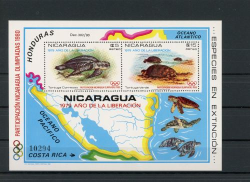 Nicaragua Block 114 postfrisch