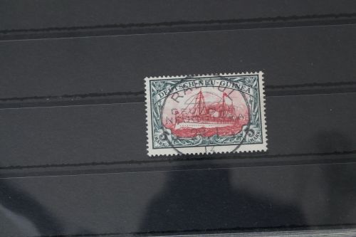 Deutsche Kolonien Deutsch-Neuguinea 19 gestempelt Stempel RABAUL #WT710