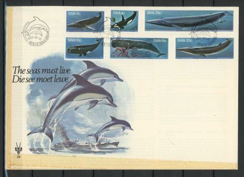 Südwestafrika 466-471 Fische Ersttagesbrief/FDC #IJ500