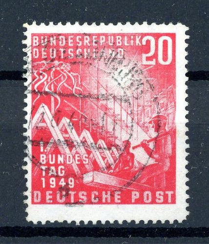 Bund Plattenfehler 112 I gestempelt