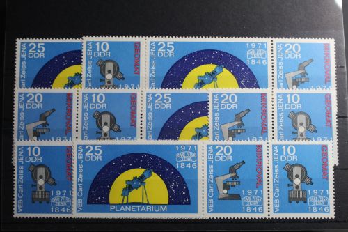 DDR W Zd254 - W Zd259 postfrisch Zusammendrucke #WQ110