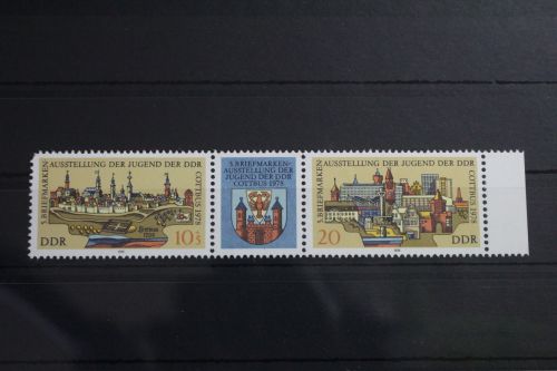 DDR 2343 - 2344 postfrisch Dreierstreifen #WQ270