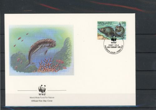 Vanuatu 784 Meerestiere Ersttagesbrief/FDC #IN116
