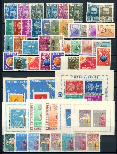 Albanien Jahrgang 1962 kpl. postfrisch #JW927