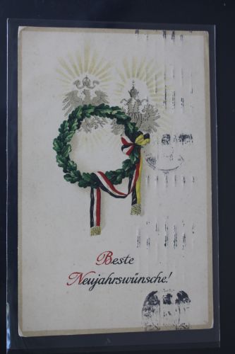 AK Deutschland Grußkarte 1916 gebraucht #PL240