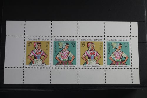 DDR H-Blatt 13 I A postfrisch #WR222