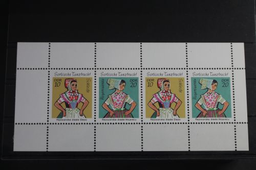 DDR H-Blatt 13 I A postfrisch #WR225