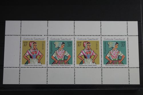 DDR H-Blatt 13 I A postfrisch #WR256