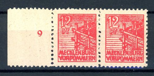 SBZ Mecklenburg-Vorpommern 36 zb postfrisch