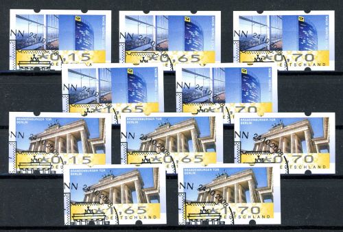 Bund ATM 6 / 7 VS 1 Ersttagssonderstempel #HE642