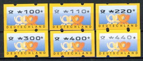Bund ATM 3.2 VS1 postfrisch je mit Nummer #HE643